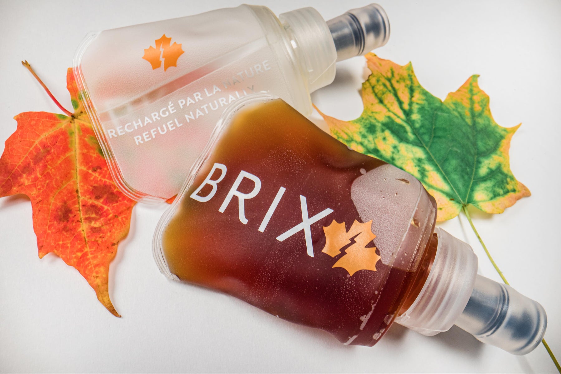 La nouvelle flasque BRIX de 80g en silicone lavable et réutilisable conçue sur mesure pour vous clients soucieux de votre empreinte écologique. 