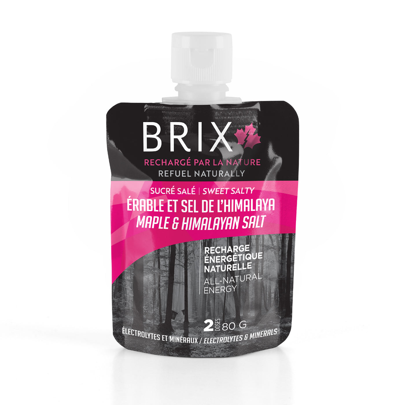 Sachet Brix 80g Érable et Sel de l Himalaya