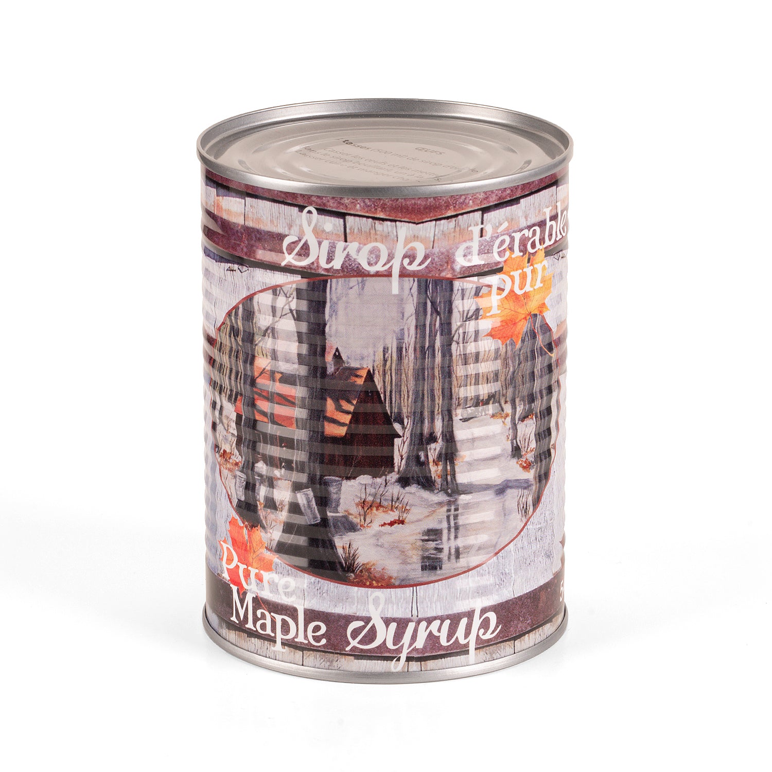 Canned maple syrup Brix Recharged by Nature Brix Rechargé par la Nature